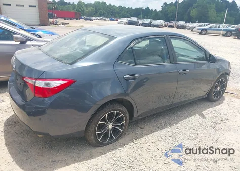 2015 Toyota Corolla Le из США, поврежденный, VIN 2T1BURHE1FC413352